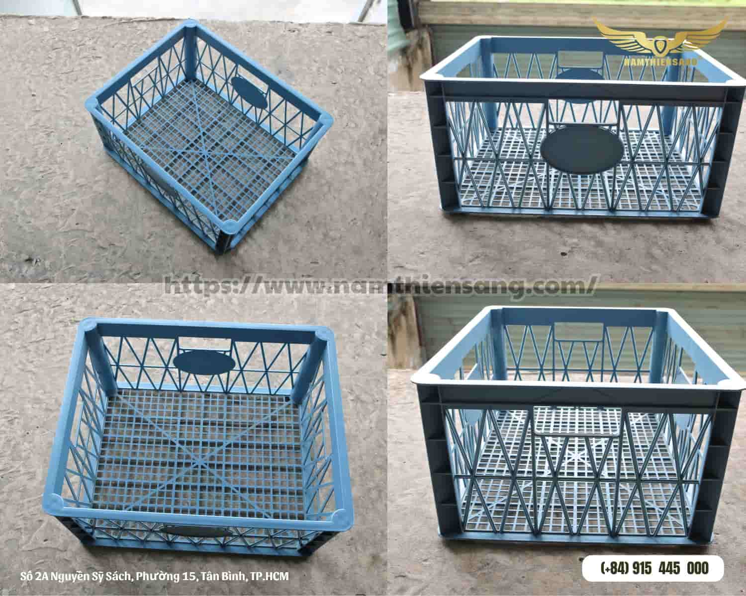 Ưu điểm của rổ nhựa đựng sầu riêng